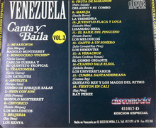 Load image into Gallery viewer, Various Artists - Venezuela Canta y Baila Vol. 3 - CD
