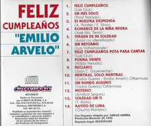 Load image into Gallery viewer, Emilio Arvelo - Feliz Cumpleaños - CD
