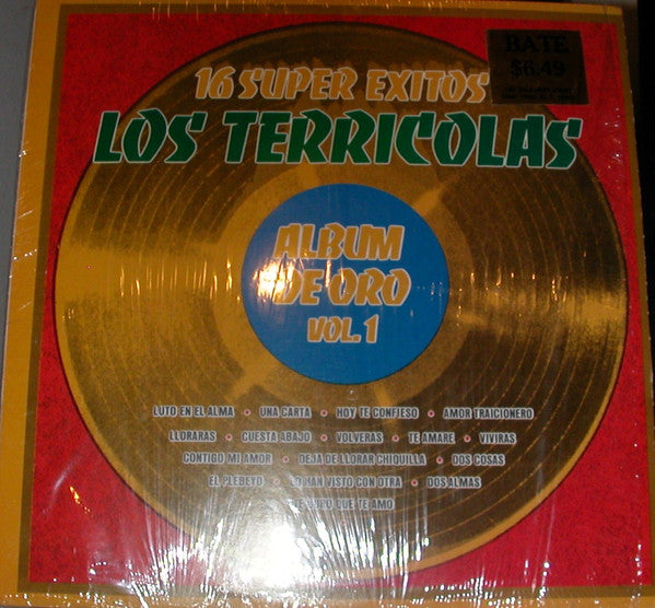 Los Terricolas – 16 Super Exitos' Album De Oro Vol.1 - CD